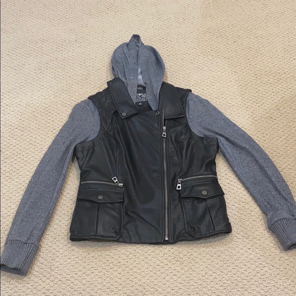 BLack Noir leather jacket